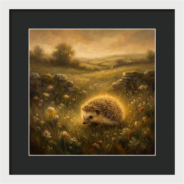 Hedgehog In Meadow