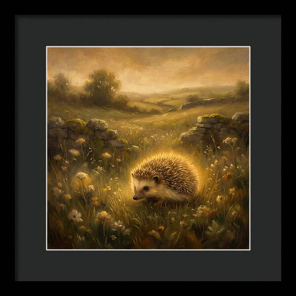 Hedgehog In Meadow