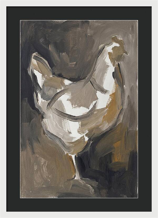 Hen Minimalist Composition