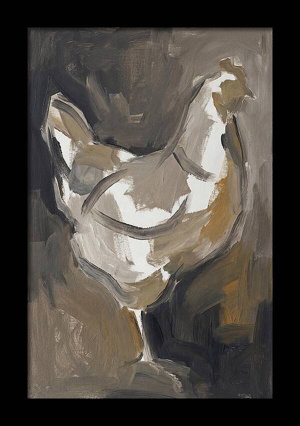 Hen Minimalist Composition