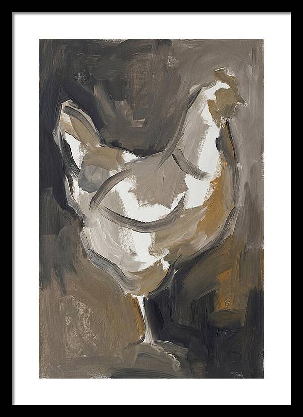 Hen Minimalist Composition