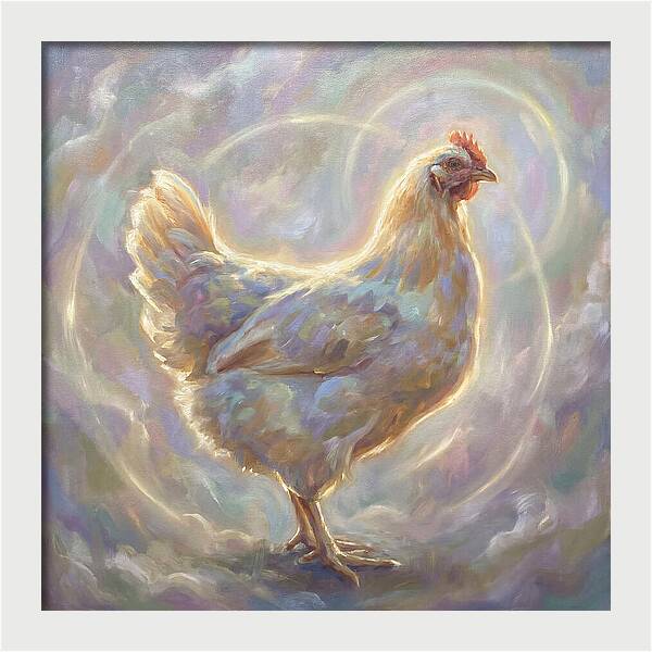 Hen Portrait