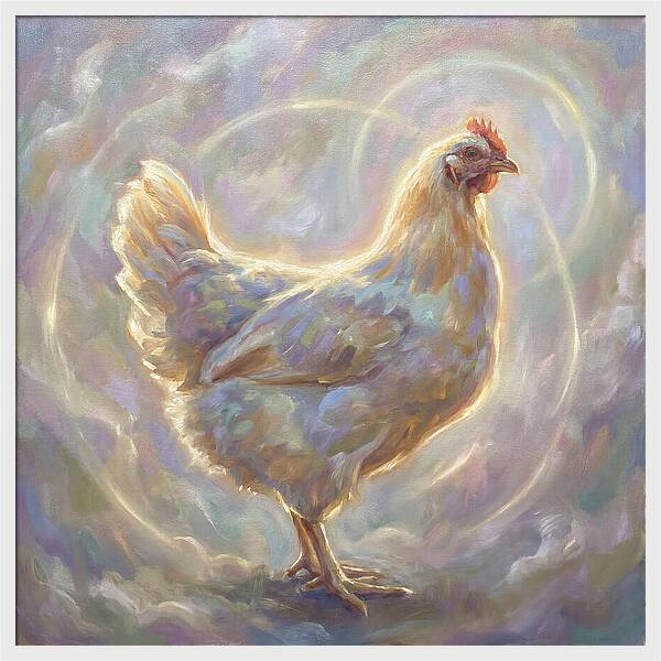 Hen Portrait