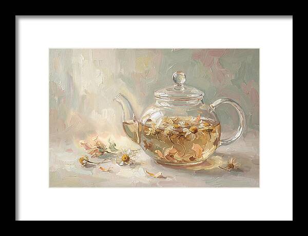 Herbal Tea Infusion With Flowers