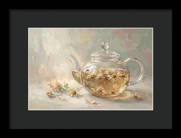Herbal Tea Infusion With Flowers