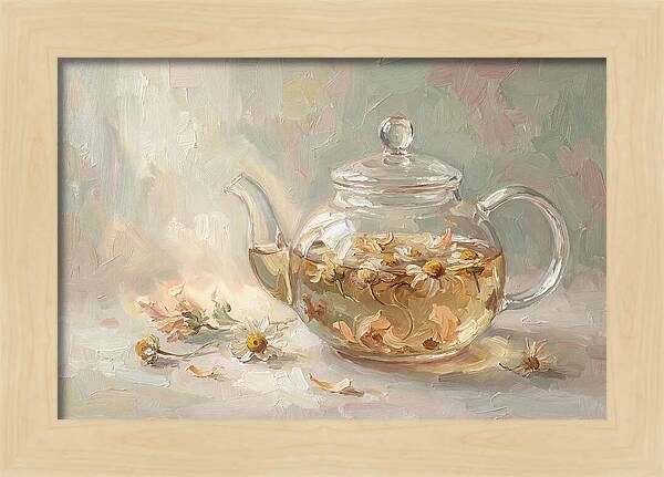 Herbal Tea Infusion With Flowers