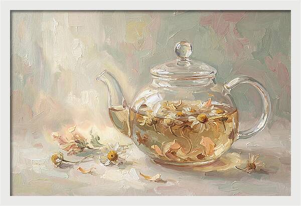 Herbal Tea Infusion With Flowers