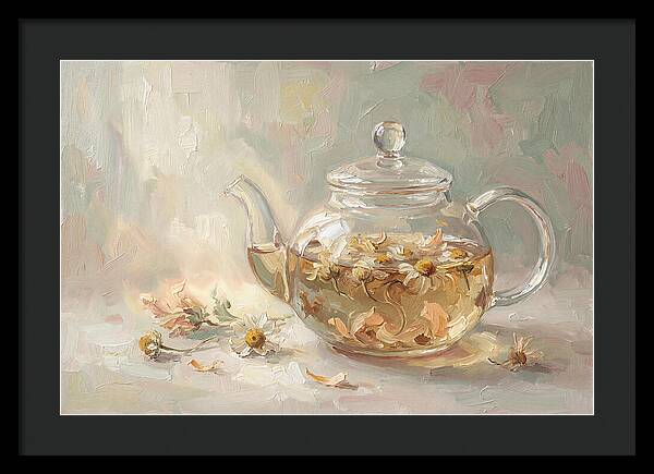 Herbal Tea Infusion With Flowers