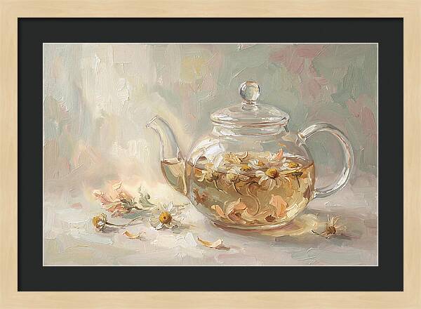 Herbal Tea Infusion With Flowers