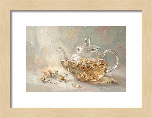 Herbal Tea Infusion With Flowers