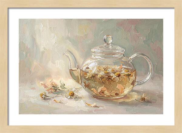 Herbal Tea Infusion With Flowers
