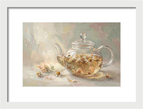 Herbal Tea Infusion With Flowers