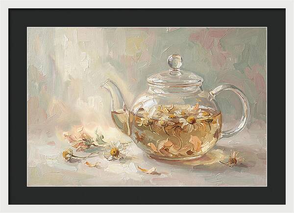 Herbal Tea Infusion With Flowers