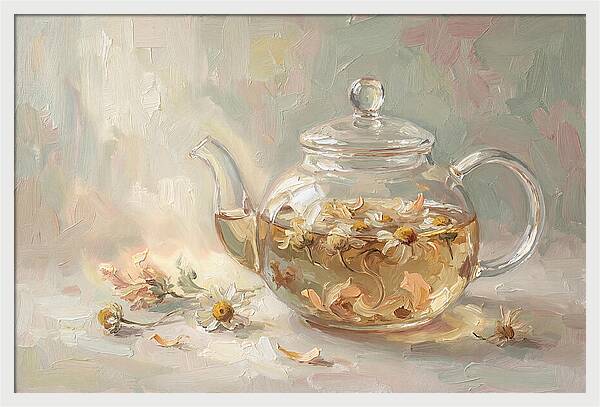 Herbal Tea Infusion With Flowers