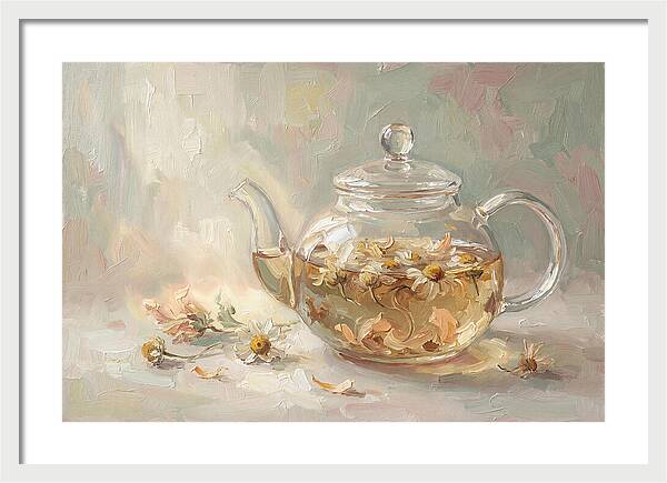 Herbal Tea Infusion With Flowers