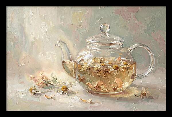 Herbal Tea Infusion With Flowers