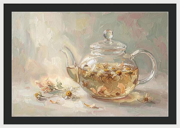 Herbal Tea Infusion With Flowers