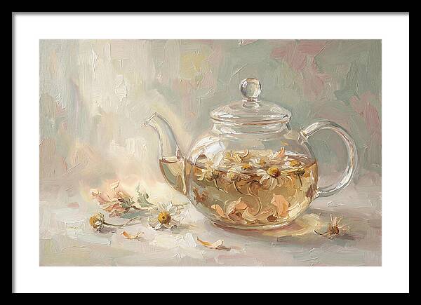 Herbal Tea Infusion With Flowers