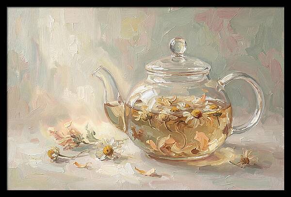 Herbal Tea Infusion With Flowers