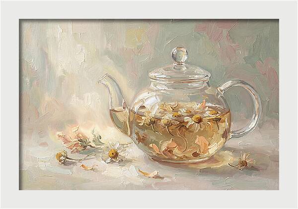Herbal Tea Infusion With Flowers