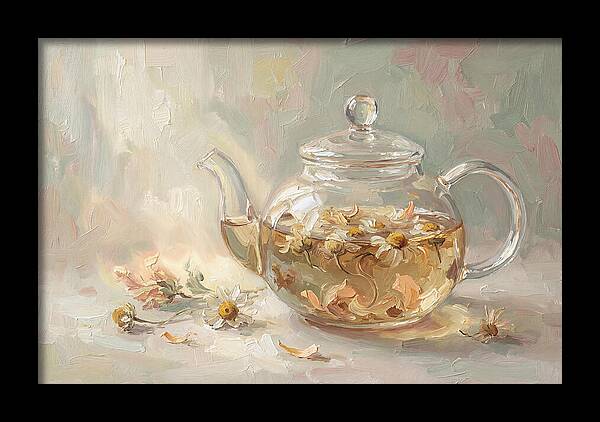Herbal Tea Infusion With Flowers