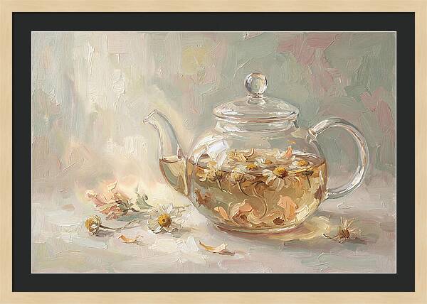 Herbal Tea Infusion With Flowers