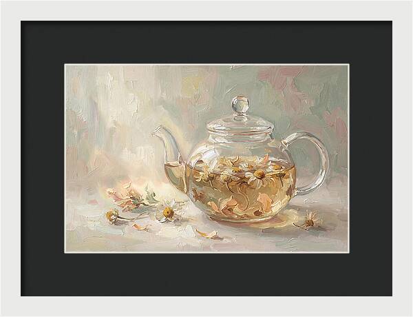 Herbal Tea Infusion With Flowers