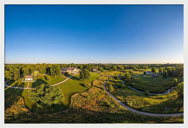 Herbert Hoover Library Landscape