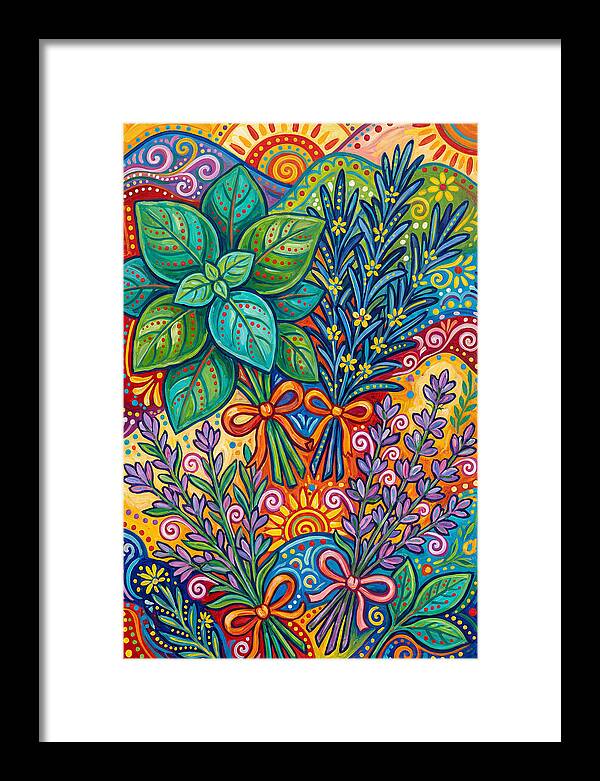 Herbs In Lively Hues