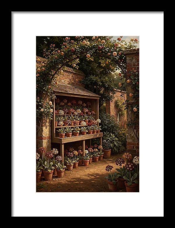 Heritage Garden With Auricula Theatre