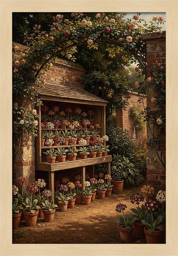 Heritage Garden With Auricula Theatre