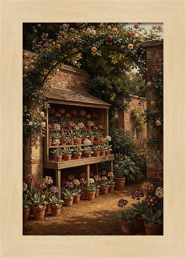Heritage Garden With Auricula Theatre