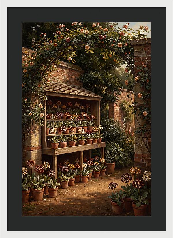 Heritage Garden With Auricula Theatre