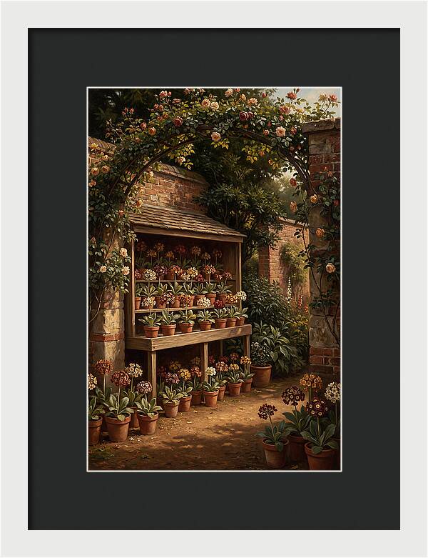 Heritage Garden With Auricula Theatre