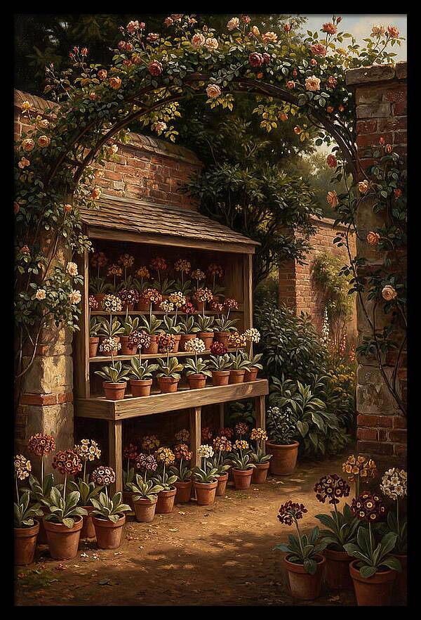 Heritage Garden With Auricula Theatre