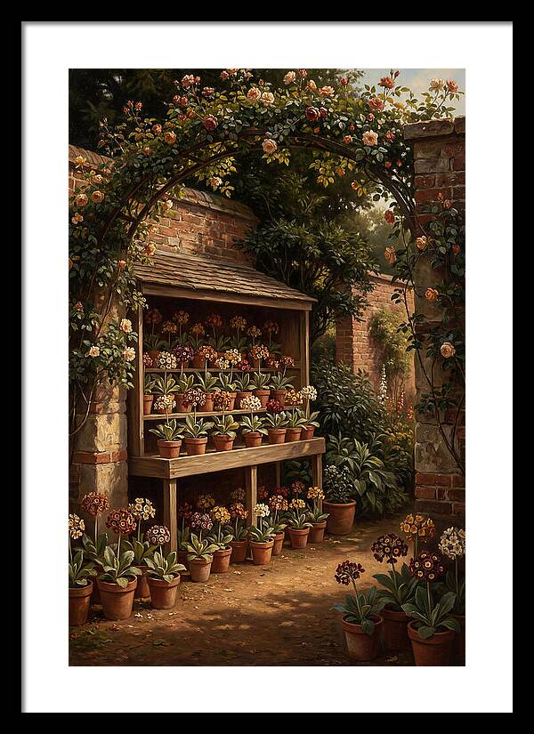 Heritage Garden With Auricula Theatre