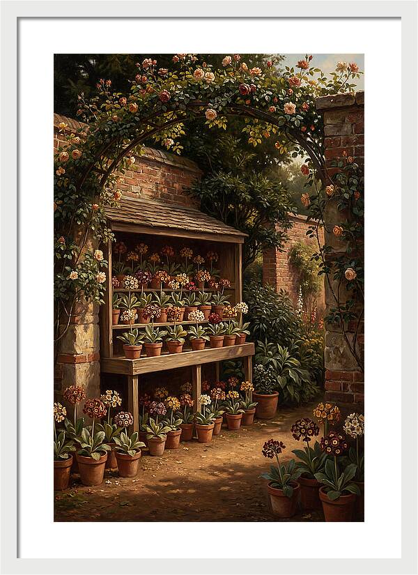 Heritage Garden With Auricula Theatre