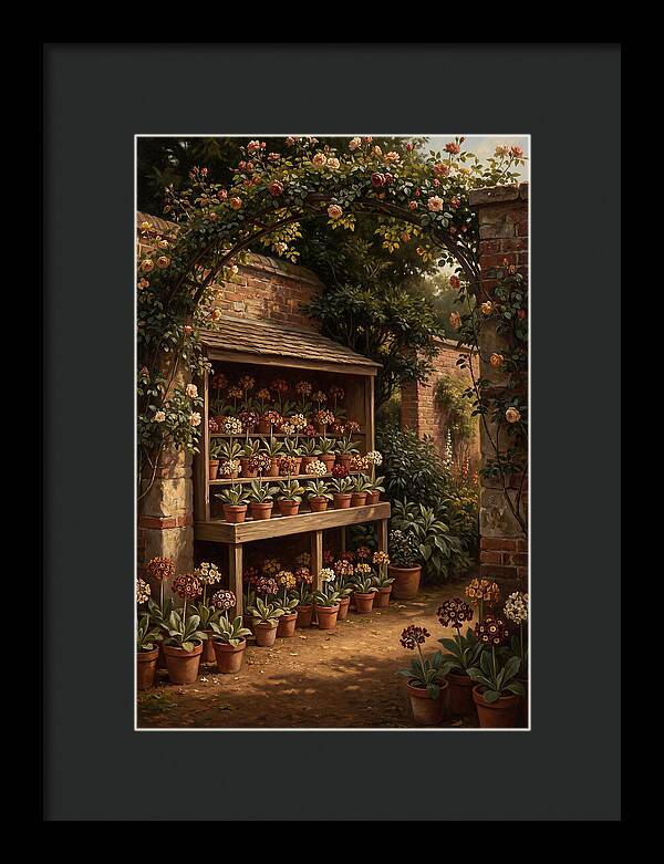 Heritage Garden With Auricula Theatre