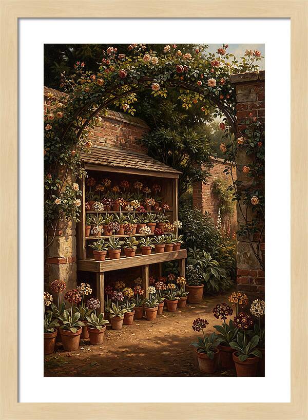 Heritage Garden With Auricula Theatre
