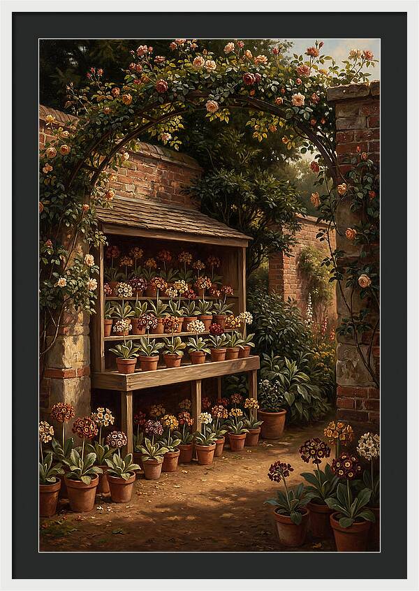 Heritage Garden With Auricula Theatre
