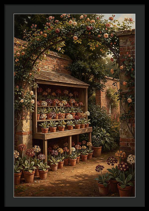 Heritage Garden With Auricula Theatre