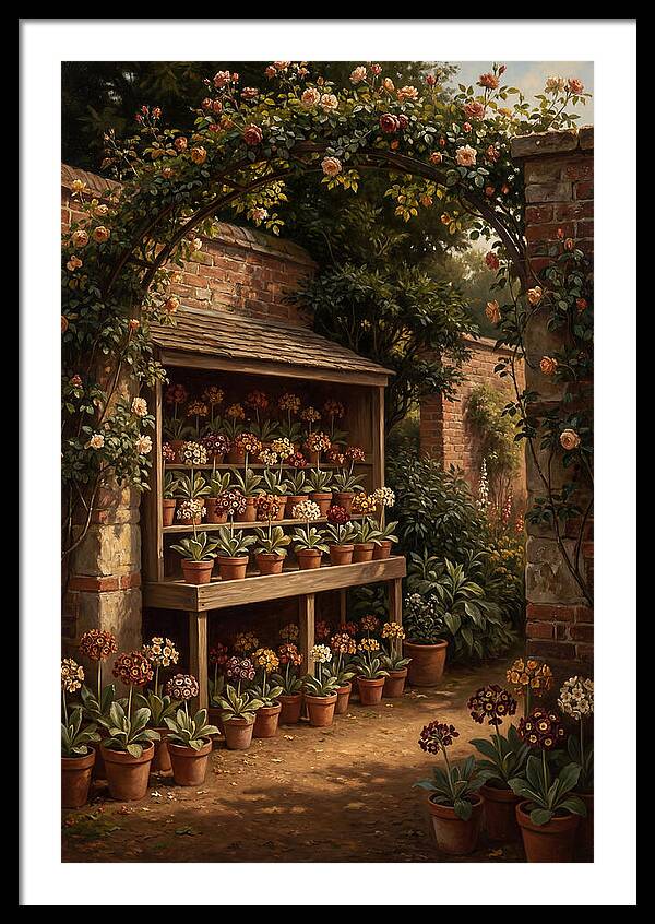Heritage Garden With Auricula Theatre