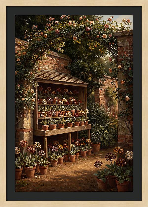 Heritage Garden With Auricula Theatre
