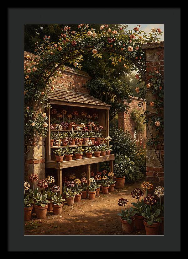 Heritage Garden With Auricula Theatre