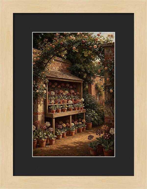 Heritage Garden With Auricula Theatre