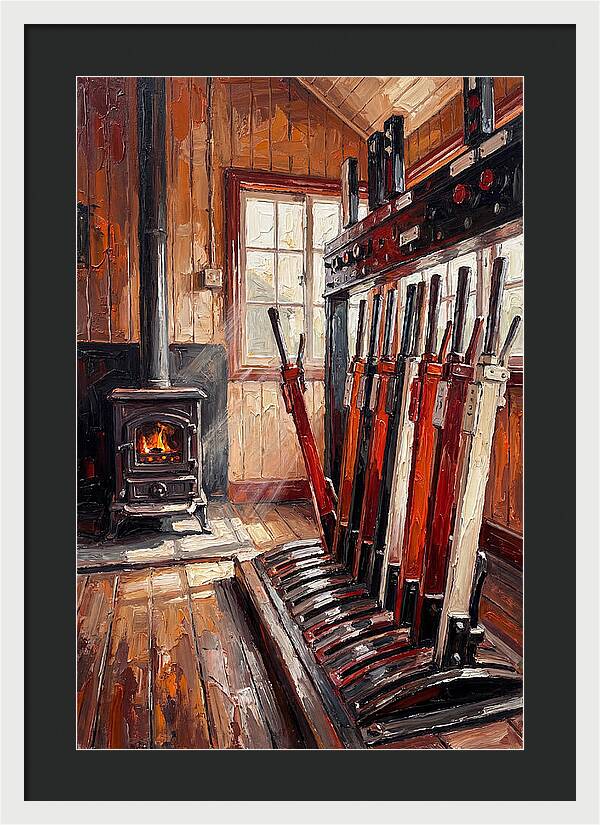 Heritage Railway Signal Box Interior