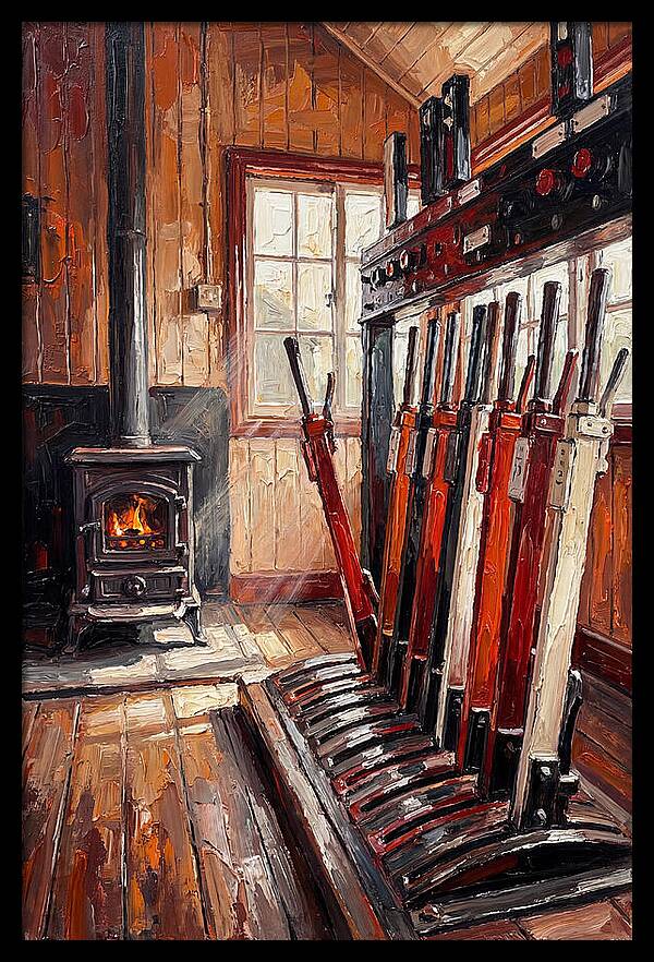 Heritage Railway Signal Box Interior