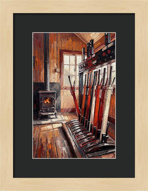 Heritage Railway Signal Box Interior