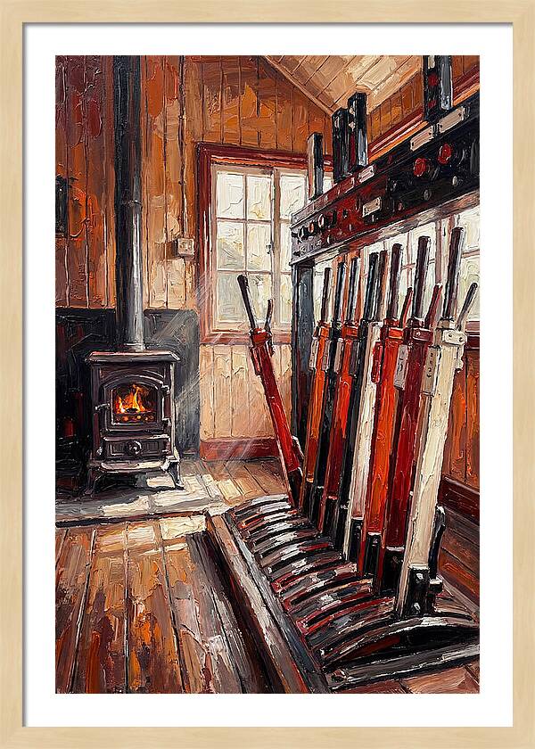 Heritage Railway Signal Box Interior