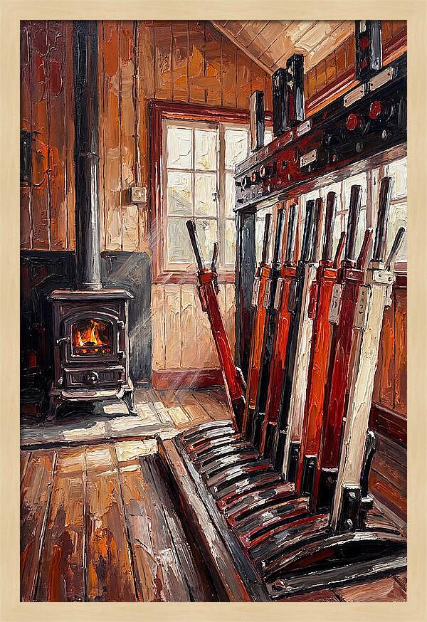 Heritage Railway Signal Box Interior